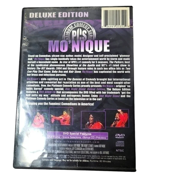 MO`NIQUE One Night Stand Deluxe Edition DVD Collection - Picture 2 of 7